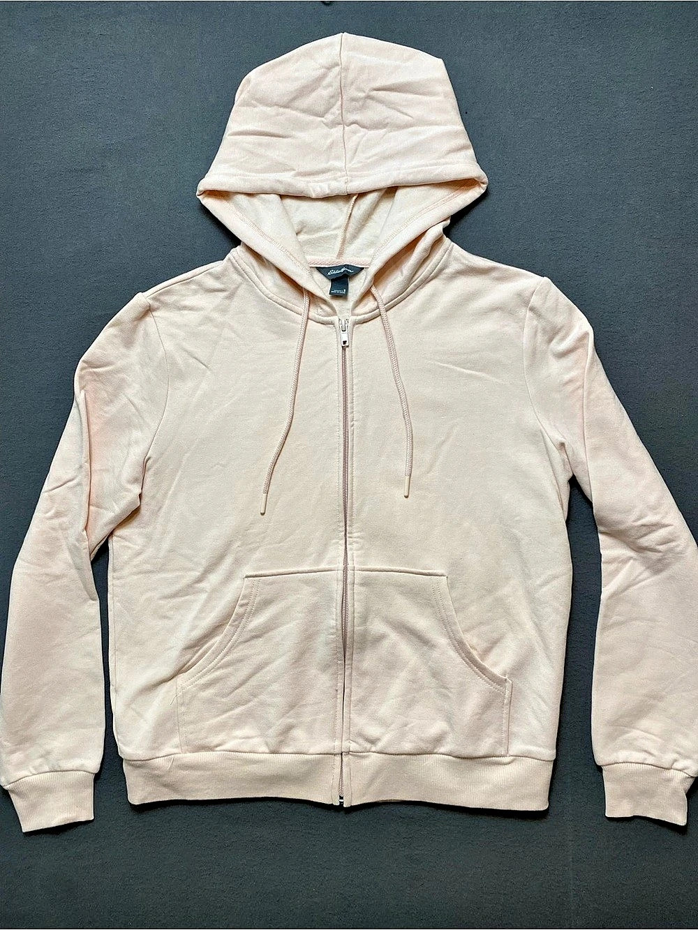 Eddie Bauer Women’s Soft Full-Zip Hoodie Peach Small